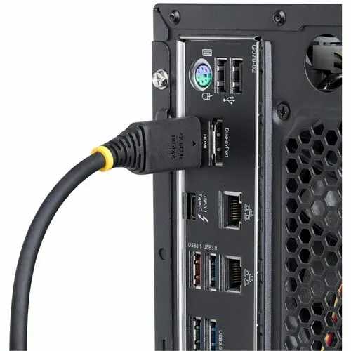 Startech.com Cable Hdmi De Alta Velocidad De 30cm - Conectores De Agarre - 4k60hz - Uhd - 18gbps - Cable Hdmi - Recubrimiento Tpe - Cable For Dispositivo De Audio/Vídeo, Pantalla, Workstation, Mosaico, Tv, Monitor, Sistema De Seguridad, Macbook - 18gbit/S - Admite Hasta3840 X 2160 - Apantallado - Oro Conector Chapado - Vw-1, Sin Halógeno - 30 Awg - Negro - Image 8