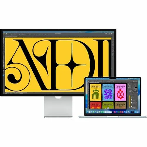 Monitor Lcd Apple Studio Display 27" (68.6cm) Clase Cámara Web 5k - 27" (68.6cm) Viewable - 5120 X 2880 - Mil Millones De Colores - 600cd/M² - 60hz Frecuencia De Actualización - Altavoces - Inclinable, Altura - Usb Tipo-C - Image 9