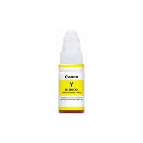 Botella De Recarga De Tinta Canon Gi-190y - Amarillo - Inyección De Tinta - 70 Ml