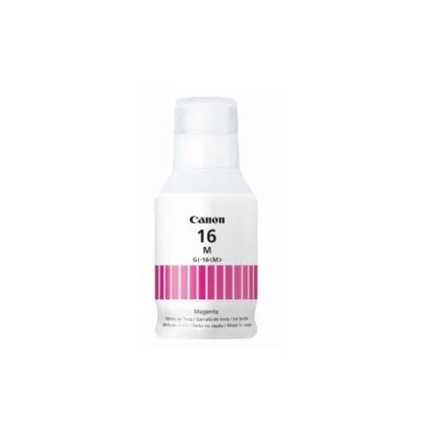 Botella De Recarga De Tinta Canon Gi-16 M - Pigmento Magenta - Inyección De Tinta - 132ml