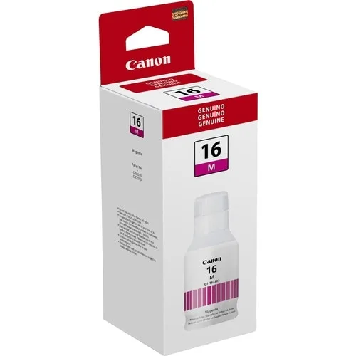 Botella De Recarga De Tinta Canon Gi-16 M - Pigmento Magenta - Inyección De Tinta - 132ml