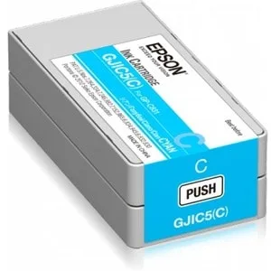 Cartucho De Tinta Epson Gjic5(c) Inyección De Tinta - Azul Ciánico - Original - Inyección De Tinta