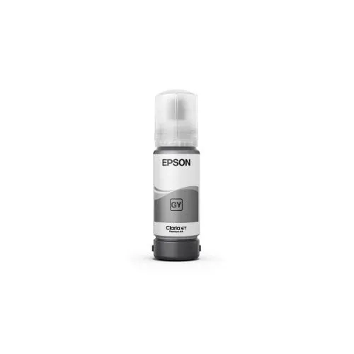 Botella De Recarga De Tinta Epson T555 - Gris Foto - Inyección De Tinta - 1