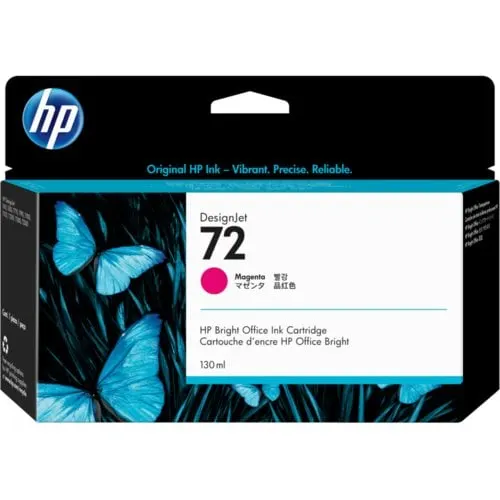 Cartucho De Tinta Designjet Hp 72 De 130 Ml Magenta