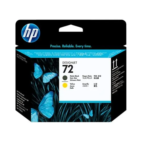 Cabezal De Impresión Designjet Hp 72 Negro Mate Y Amarillo - Image 5