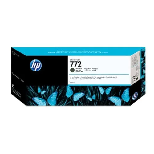 Hp 772 Negro Matte 300ml Tinta Amplio Formato Cn635a