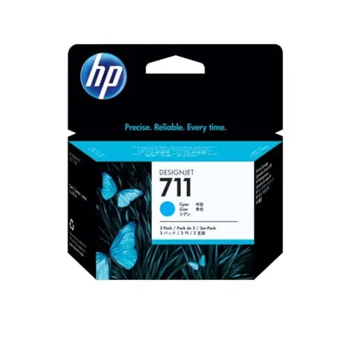 Pack De Ahorro De 3 Cartuchos De Tinta Designjet Hp 711 De 29 Ml Cian - Image 5