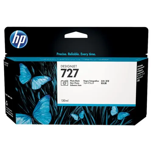 Hp 727 Negro Foto 130ml Tinta Amplio Formato B3p23a - Image 5