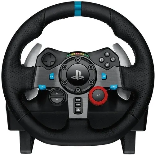 Volante G29 Driving Force Alambrico Para Playstation 3/4 Engranajes Helicoidades Contra Holgura Excesiva, Rotacion 900°