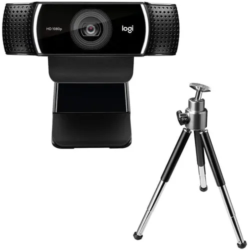 Camara Web C922 Diseño Para Streaming, Conexión Extremadamente Nitida En Directo Con Canales Como Twitch Y Youtube Full Hd 1080p A 30 Fps, Streaming Full Hd 720p A 60 Fps