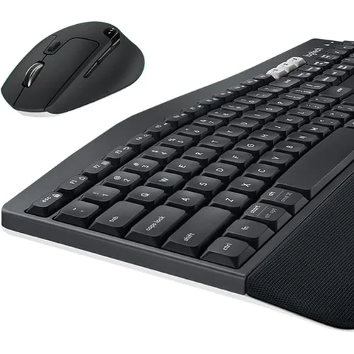 Teclado Y Ratón Logitech - Usb Inalámbrico Bluetooth/Rf - Usb Inalámbrico Bluetooth/Rf - óptico - 1000 Dpi - Rueda De Desplazamiento - Aaa, Aa - Compatible Con Windows, Mac Os, Chromeos, Ios, Android