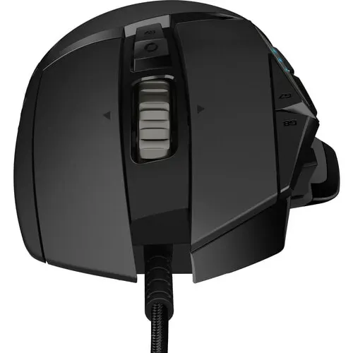 Mouse G502 Hero Para Juegos De Alto Desempeño Maxima Precision De Seguimiento, Iluminacion Rgb, 11 Botones Totalmente Programables, Sensor Hero 16k