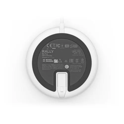 Microfono Logitech Mic Pod Color Blanco, Cable 2.95m
