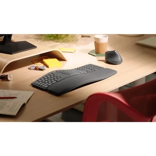 Logitech Ergo K860 Teclado - Inalámbrico Conectividad - Español - Negro - Bluetooth - 5 - 10m - 2.40ghz - Computador, Teléfono Móvil - Pc, Chromeos, Mac - Aaa Tamaño De Batería Admitida - Image 16