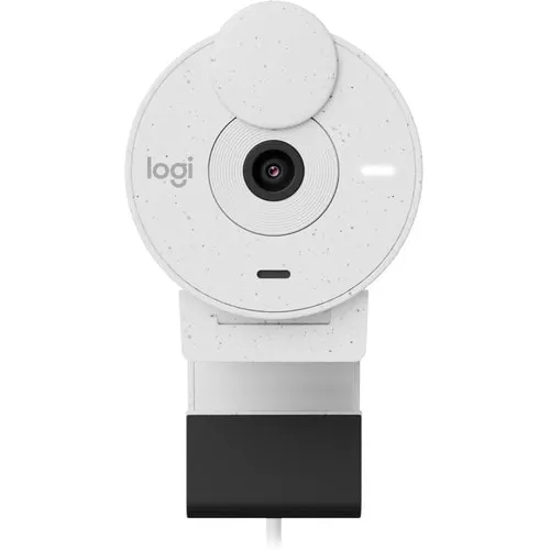 Cámara Web Logitech Brio 300 - 2megapíxel - 30fps - Blanco - Usb Tipo C - 1920 X 1080 Vídeo - Foco Estático - 70° ángulo - 1x Zoom Digital - Micrófono - Windows - Image 3
