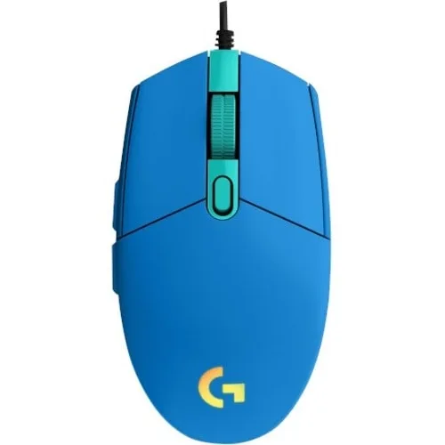 Ratón De Juego Logitech G203 - Usb - 6 Botón(es) - Azul - 4 - Cable - 8000 Dpi - Image 2