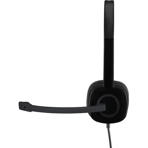 Auriculares Logitech H151 Cableado Sobre La Cabeza Estéreo - Negro - Binaural - Supra-Aural - 22ohm - 20hz A 20khz - 180cm Cable - Cancelación De Ruido - Mini-Phone (3.5mm)