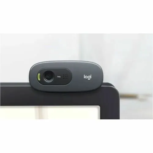 Cámara Web Logitech C270 - Negro - Usb 2.0 Solamente - 3megapíxel Interpolado - 1280 X 720 Vídeo - Pantalla Panorámica - Micrófono