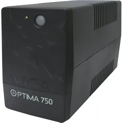 Vica Optima 750 Nobreak 750va/ 375w 6 Tomas Sw Monitoreo Rj11/45