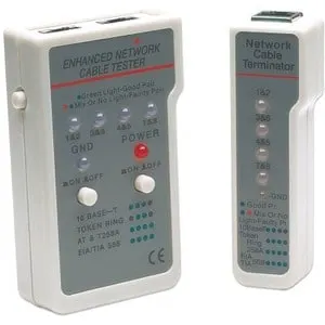 Intellinet Prob. Cables Red 4 Ld,rj45 - Red (rj-45) - Par Trenzado - Lan Inalámbrica - Ethernet - 9v - Alcalina