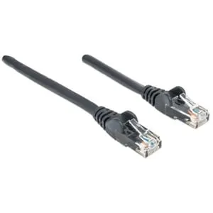Cable De Red Patch Cat6 Utp Rj45 3m Negro - Extremo Secundario: 1 X Rj-45 Network - Male - 1gbit/S - Cable De Conexión - Oro Contacto Chapado - Negro