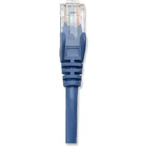 Cable De Red Patch Cat5e Rj45 3.0m (10 Ft.) Azul - Cable For Conmutador, Módem, Router, Panel De Conexión, Enchufe De Pared, Dispositivo De Red - 1gbit/S - Cable De Conexión - Oro Contacto Chapado - Azul