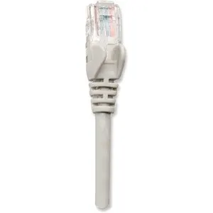 Intellinet Cable Patch 15.2m(50.0f) Cat 5e Utp Gris - Cable For Conmutador, Módem, Router, Panel De Conexión, Enchufe De Pared, Dispositivo De Red - 1gbit/S - Cable De Conexión - Oro Contacto Chapado - Gris