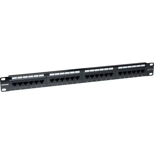 Panel De Parcheo Cat6 24 Puertos Rj45 Montaje Rack 19in 1u - 24 X Rj-45 - 24 X Rj-11 - 1u Alto - 19" Ancho - Montable En Bastidor - Image 3