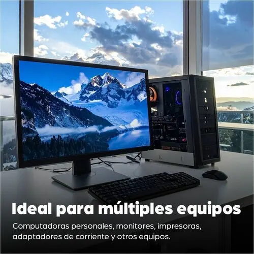Manhattan Cable Corriente Monitor A Cpu, 1.8m - Para Fuente De Alimentación, Monitor - Iec 60320 C13 / Iec 60320 C14 - 250 V Ca - Image 6
