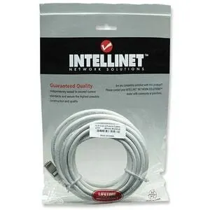 Cable Patch Cat 6, 1.0m( 3.0f) Utp Blanco - Cable For Dispositivo De Red, Conmutador, Módem, Router, Panel De Conexión, Enchufe De Pared - Cable De Conexión - Oro Contacto Chapado - Blanco - Image 2