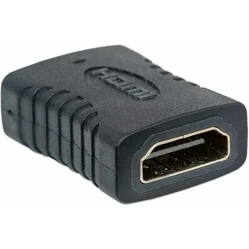Cople Hdmi Hembra A Hembra - 3840 X 2160 Supported - Oro Contacto - Negro - Image 5