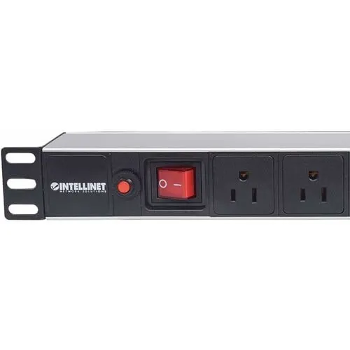 Pdu Barra Multicontacto Con 8 Contactos Interruptor Supresor Para Rack De 19" - Basic - Iec 60906 - 8 X Iec 60906 - 15a - 1u - Montable En Bastidor - Compacto - Image 3