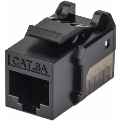 Jack Cat 6a De Impacto (keystone) Negro - Negro