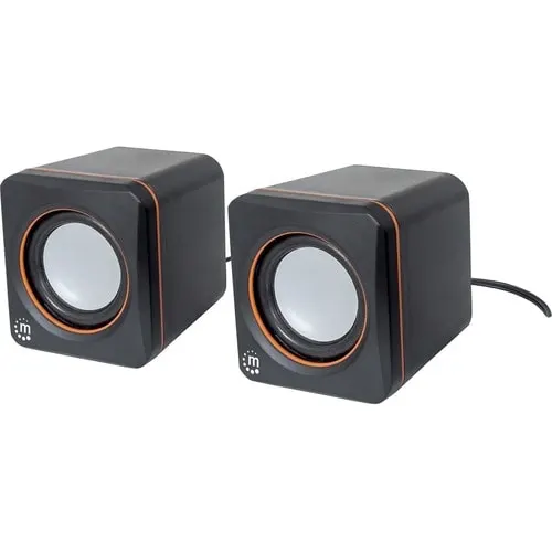 Manhattan Bocina Serie 2600 Via Usb, Cubo - 90hz A 20khz - Usb