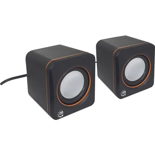 Manhattan Bocina Serie 2600 Via Usb, Cubo - 90hz A 20khz - Usb