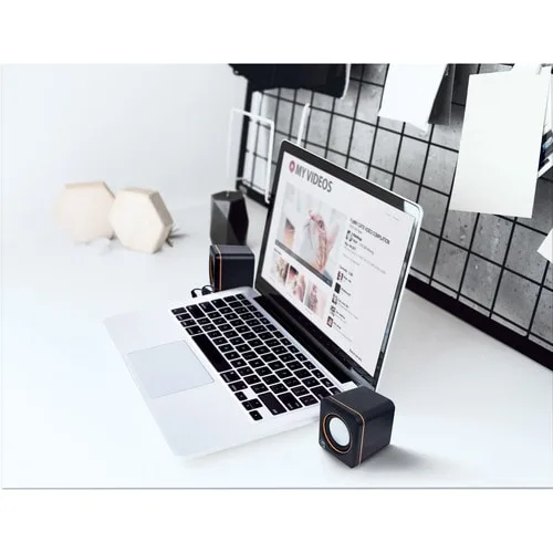 Manhattan Bocina Serie 2600 Via Usb, Cubo - 90hz A 20khz - Usb