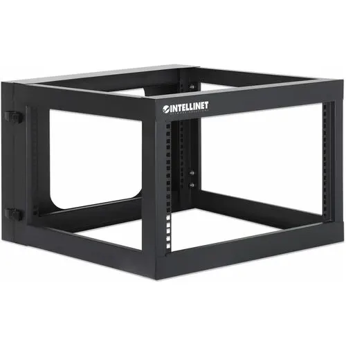 Rack 19" Abierto Mural 6u 604x555, Ensambl - Spcc, Acero Laminado En Frío (crs), Acero Con Recubrimiento De Polvo - 40kg Capacidad Máxima De Peso - 40kg Capacidad De Peso Estático - Image 2