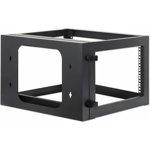 Rack 19" Abierto Mural 6u 604x555, Ensambl - Spcc, Acero Laminado En Frío (crs), Acero Con Recubrimiento De Polvo - 40kg Capacidad Máxima De Peso - 40kg Capacidad De Peso Estático - Image 4
