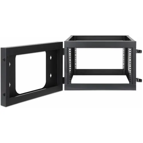 Rack 19" Abierto Mural 6u 604x555, Ensambl - Spcc, Acero Laminado En Frío (crs), Acero Con Recubrimiento De Polvo - 40kg Capacidad Máxima De Peso - 40kg Capacidad De Peso Estático - Image 7
