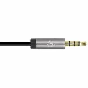 Manhattan 356107 20cm Minifono Cable De Audio - Cable For Dispositivo De Audio, Micrófono, Auriculares, Auricular, Smartphone, Tableta, Portátil, Altavoz, Mando De Juego, Macbook, Playstation 4, ... - Cable Divisor - Oro Contacto Chapado - 28 Awg - Negro