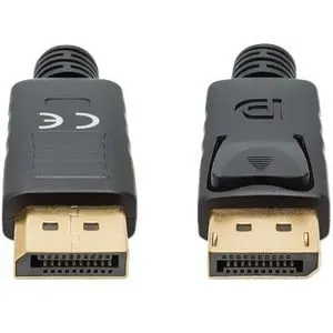 Manhattan Cable Displayport V1.4 M-M, 3.0m Negro 8k60hz - Cable For Dispositivo De Audio/Vídeo - Negro