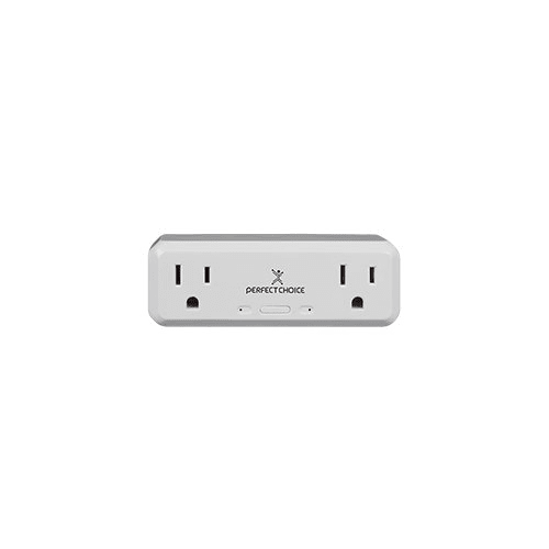 Enchufe Doble Inteligente Wifi Compatible Con Asistentes Virtuales |perfect Choice