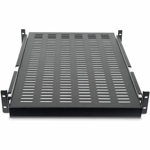 Startech.com Estante Charola Deslizante Perforada Telescópica Para Gabinete Rack De Profundidad Ajustable - 2u 22.7kg - Acero Laminado En Frío (crs) - 22.68kg Capacidad Máxima De Peso - Image 3