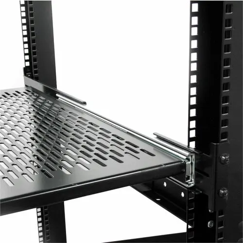 Startech.com Estante Charola Deslizante Perforada Telescópica Para Gabinete Rack De Profundidad Ajustable - 2u 22.7kg - Acero Laminado En Frío (crs) - 22.68kg Capacidad Máxima De Peso - Image 7