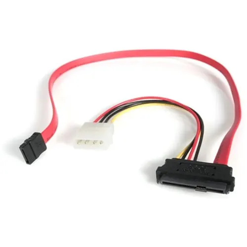 Startech.com Adaptador Cable Divisor Sas 29 Pines A Molex Macho Lp4 Y Sata - Sff-8482 - Cable For Adaptador Host Bus, Controlador Raid, Dispositivo De Almacenamiento - Rojo - Image 4
