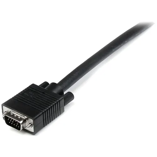 Startech.com Cable De 10.6m Coaxial De Video Vga Para Pantalla De Alta Resolución - 2x Hd15 Macho - Cable For Dispositivo De Vídeo, Monitor - Extremo Prinicpal: 1 X 15-Pines Hd-15 - Macho - Extremo Secundario: 1 X 15-Pines Hd-15 - Macho - Negro - Image 2