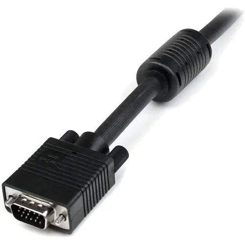 Startech.com Cable De 10.6m Coaxial De Video Vga Para Pantalla De Alta Resolución - 2x Hd15 Macho - Cable For Dispositivo De Vídeo, Monitor - Extremo Prinicpal: 1 X 15-Pines Hd-15 - Macho - Extremo Secundario: 1 X 15-Pines Hd-15 - Macho - Negro - Image 5