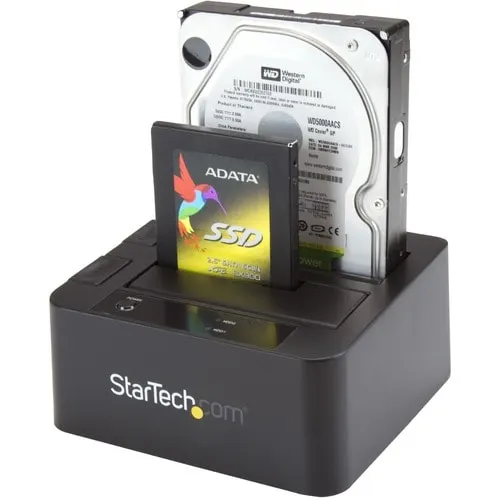 Startech.com Docking Station Esata Usb 3.0 Con Uasp De 2 Bahías Para Disco Duro O Ssd Sata De 2.5 O 3.5 Pulgadas - 2 X Hdd Admitido - 2 X Ssd Admitido - 2 X Bahía Total - 2 X Bahía 2,5"/3,5" - Plástico - Image 5