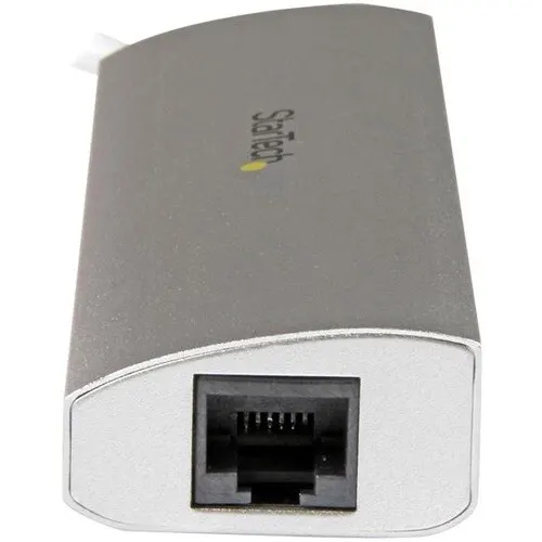Startech.com Hub Usb 3.0 De 3 Puertos - Adaptador De Red Ethernet - Alimentado Por El Bus - 5gbps - Hub Usb Portátil - 3 Total Usb Port(s) - 3 Usb 3.0 Port(s)1 Puerto(s) De Red (rj-45) - Pc, Mac, Chromeos - Image 4