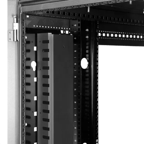 Startech.com Organizador Vertical De Cableado Con Lengüetas - 20u - 91cm - Panel De Administración De Cableado De Montaje En Rack - Panel De Conductos - 20u Altura Del Rack X 99.1mm Longitud - Acero, Plástico - Image 12